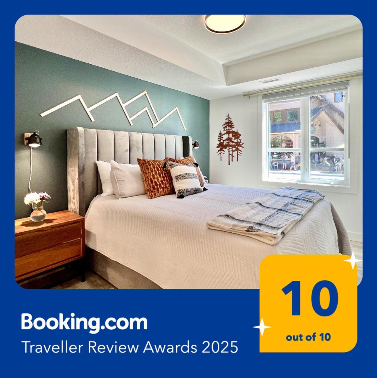 Special! New Downtown Mtn View Free Parking 2B&2B Appartement Canmore Buitenkant foto